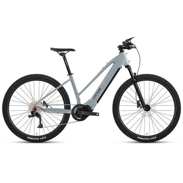 Gray electric bike on a white background Cyctrac EC1 SP Electric Mountain Bike - 500W Power