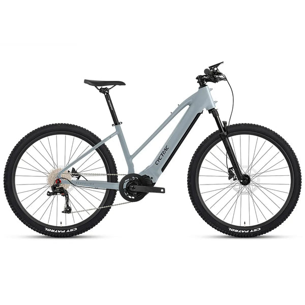 Gray electric bike on a white background Cyctrac EC1 SP Electric Mountain Bike - 500W Power