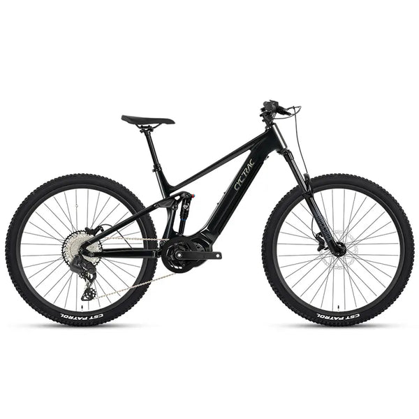 Mountain bike with a black and orange frame on a white background Official Twitter Bikes Factory Store